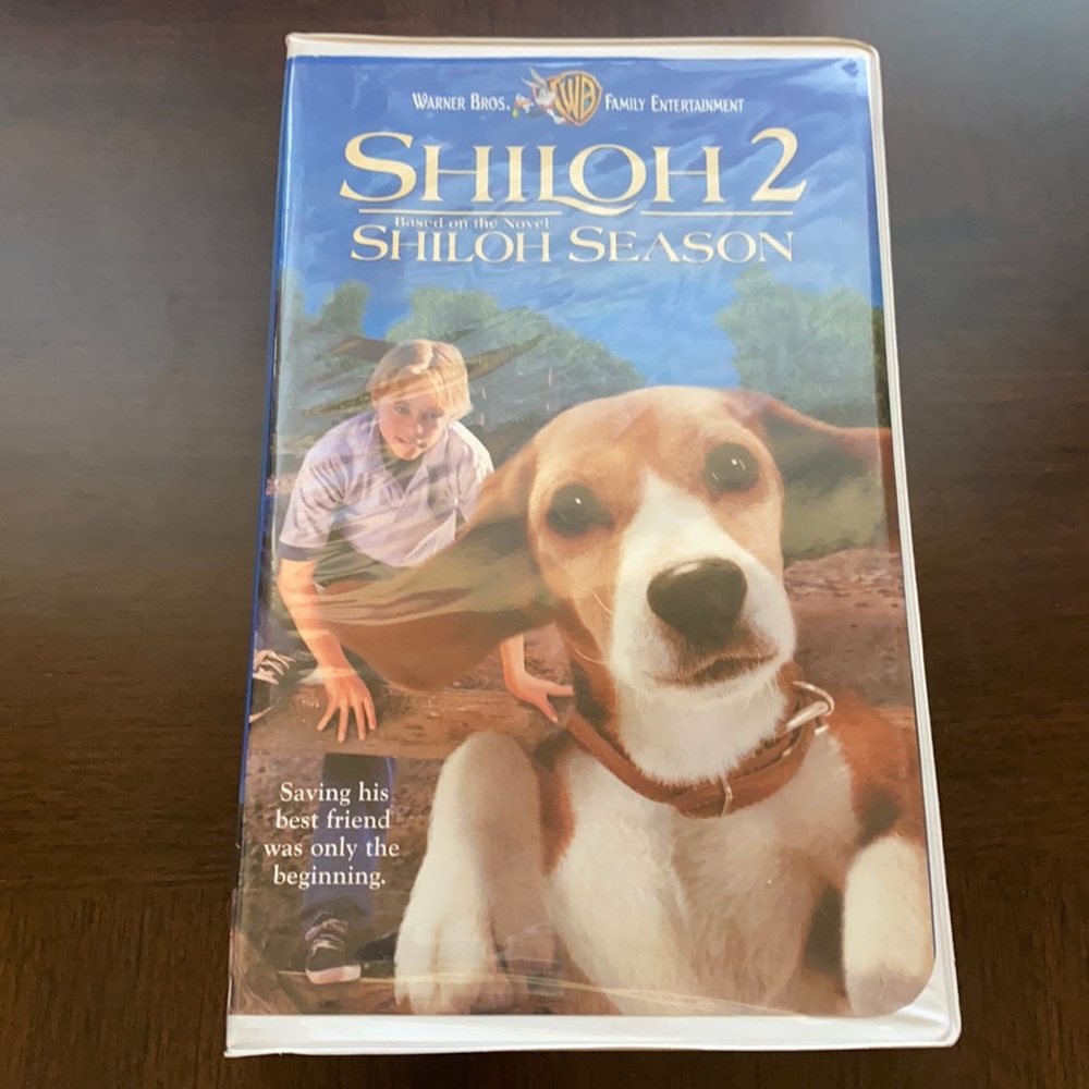 Warner bros Shiloh 2 based on the novel Shiloh season VHS 📼 movie